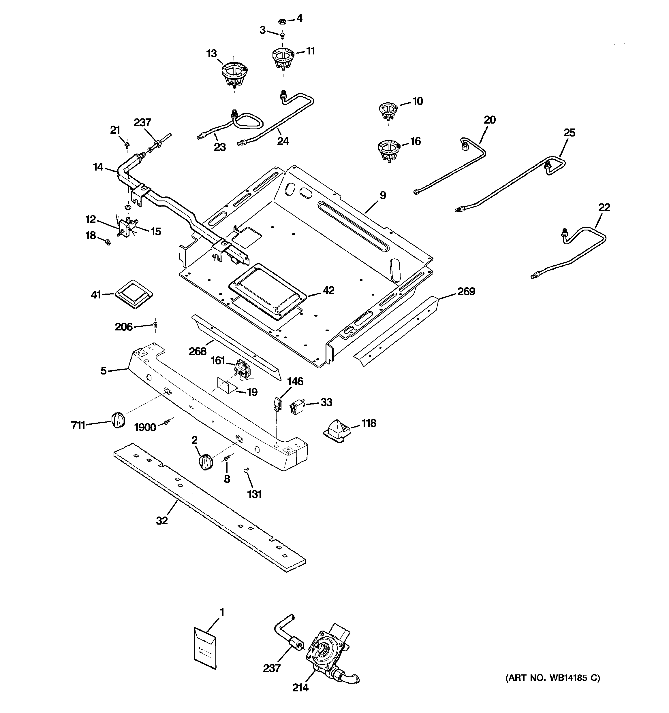 GAS & BURNER PARTS