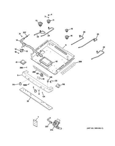 Gas & burner parts