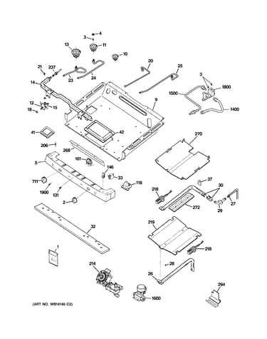 Gas & burner parts