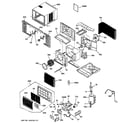 GE AGH18DAG1 room air conditioner diagram