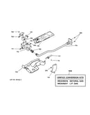 Gas valve & burner assembly