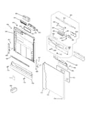 Escutcheon & door assembly