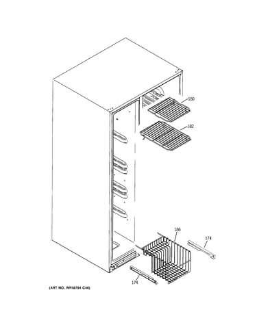 Freezer shelves