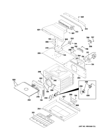 Upper oven