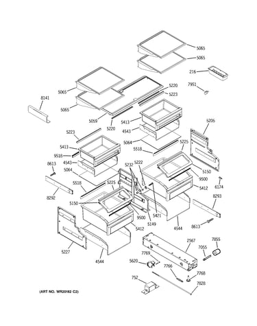 Shelves & drawers