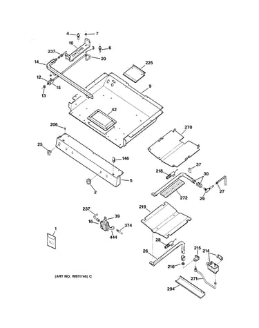 Gas & burner parts