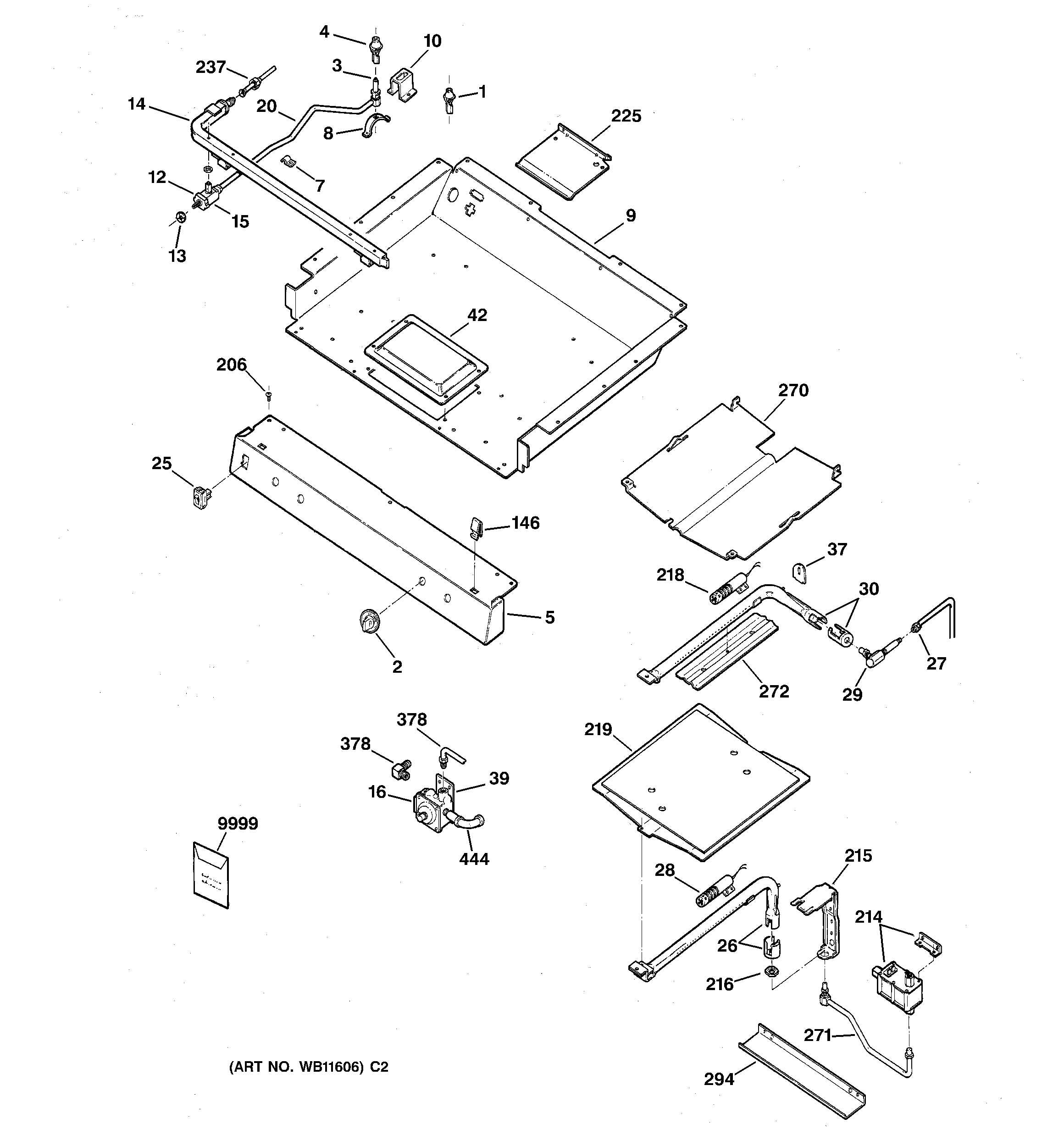 Gas & burner parts