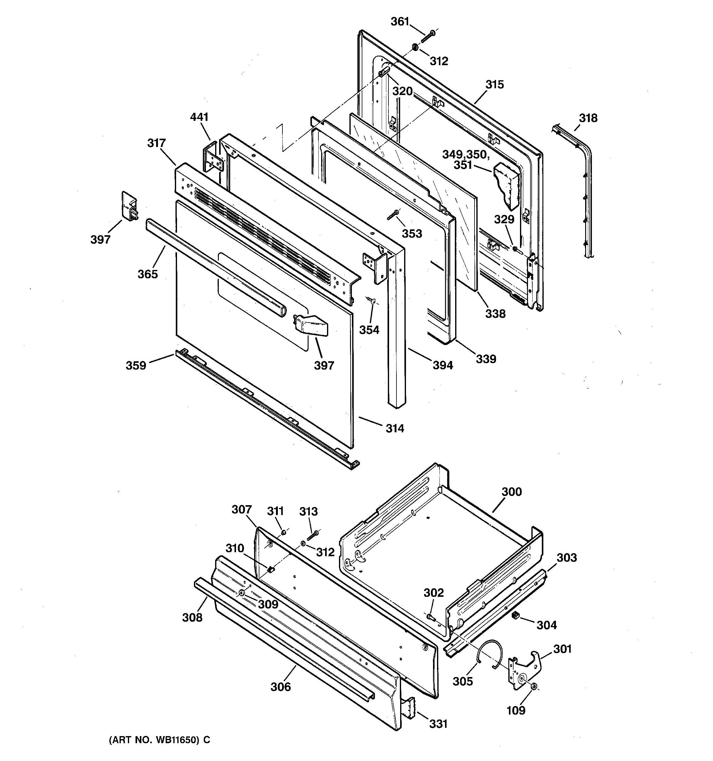 Door & drawer parts