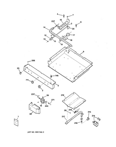 Gas & burner parts