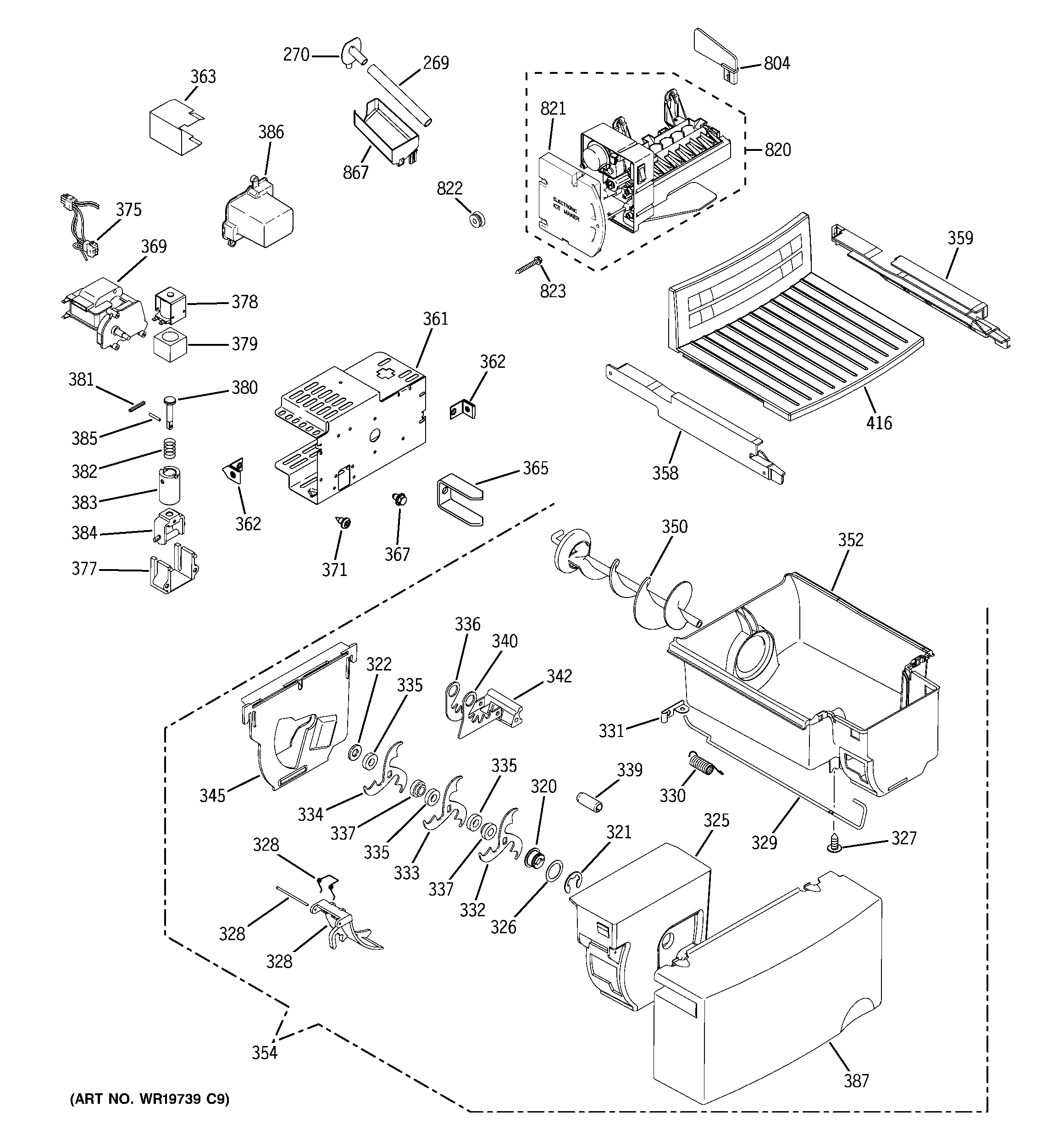 ICE MAKER & DISPENSER