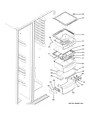 Fresh food shelves
