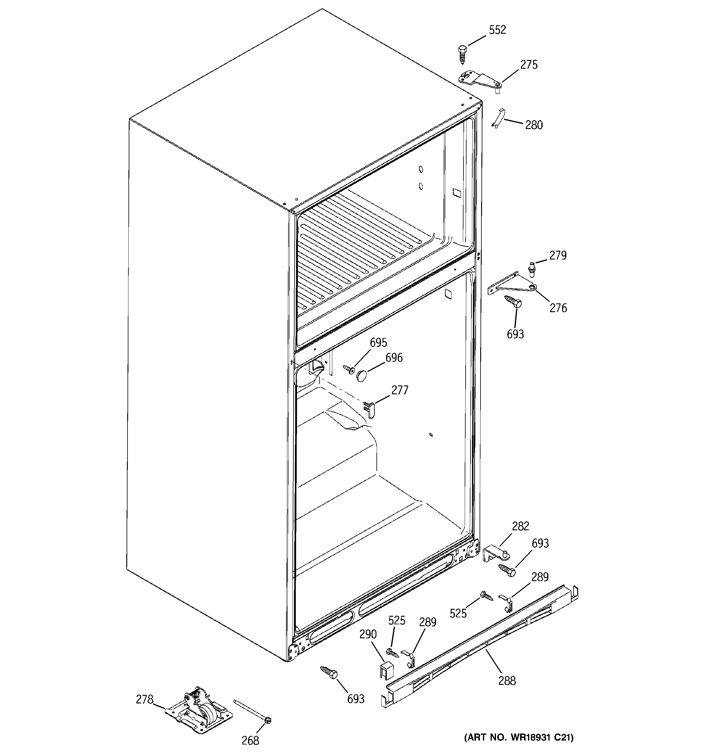 Case parts