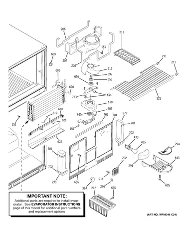 Freezer section