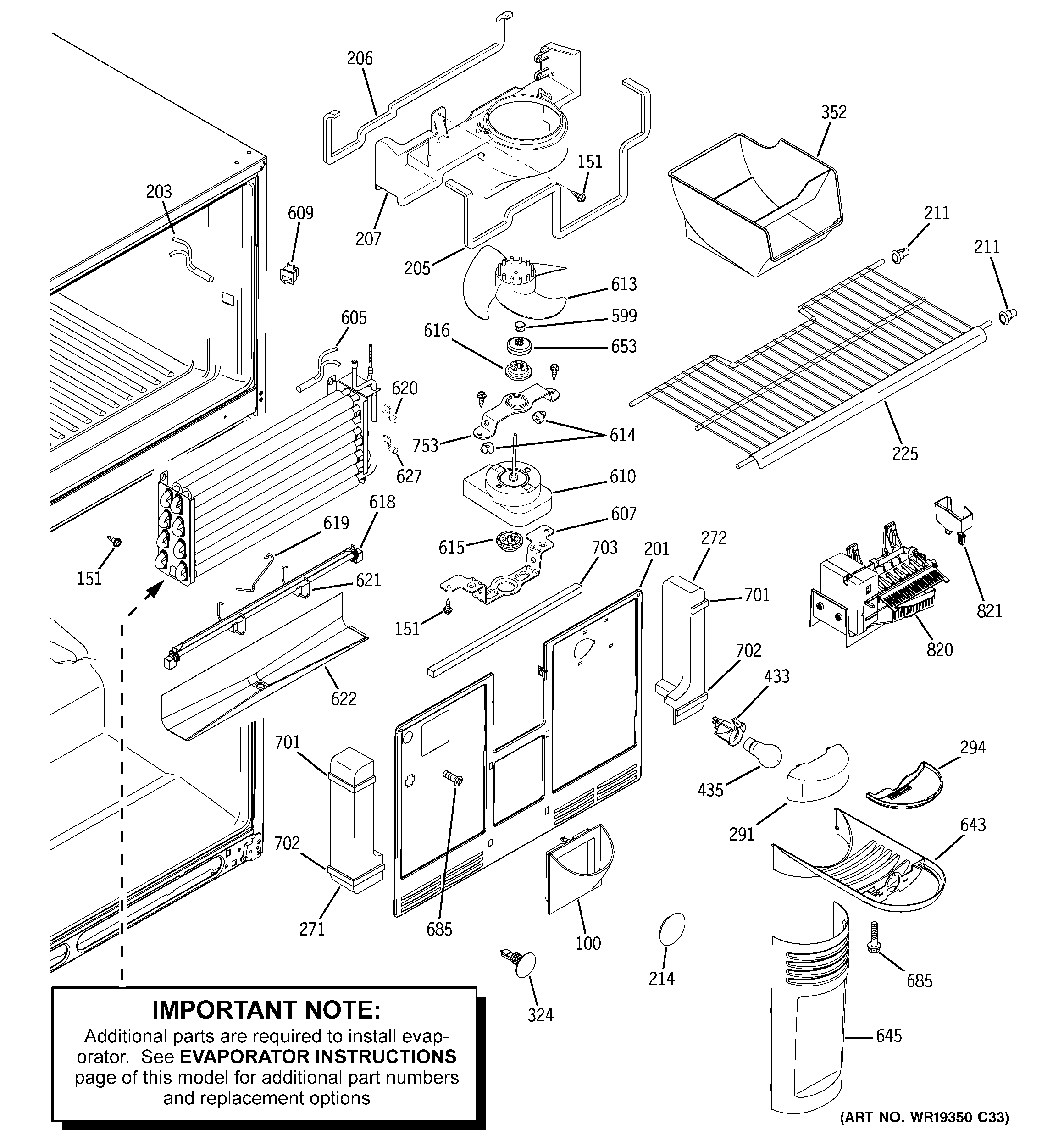 Freezer section