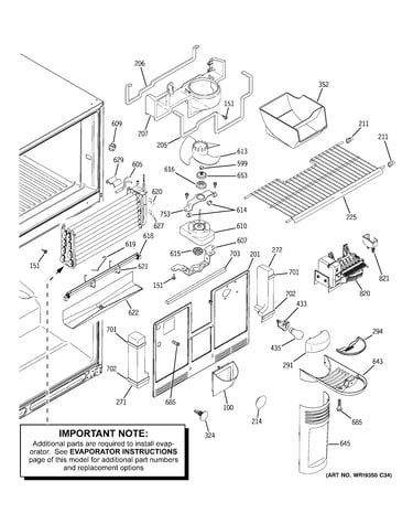 Freezer section