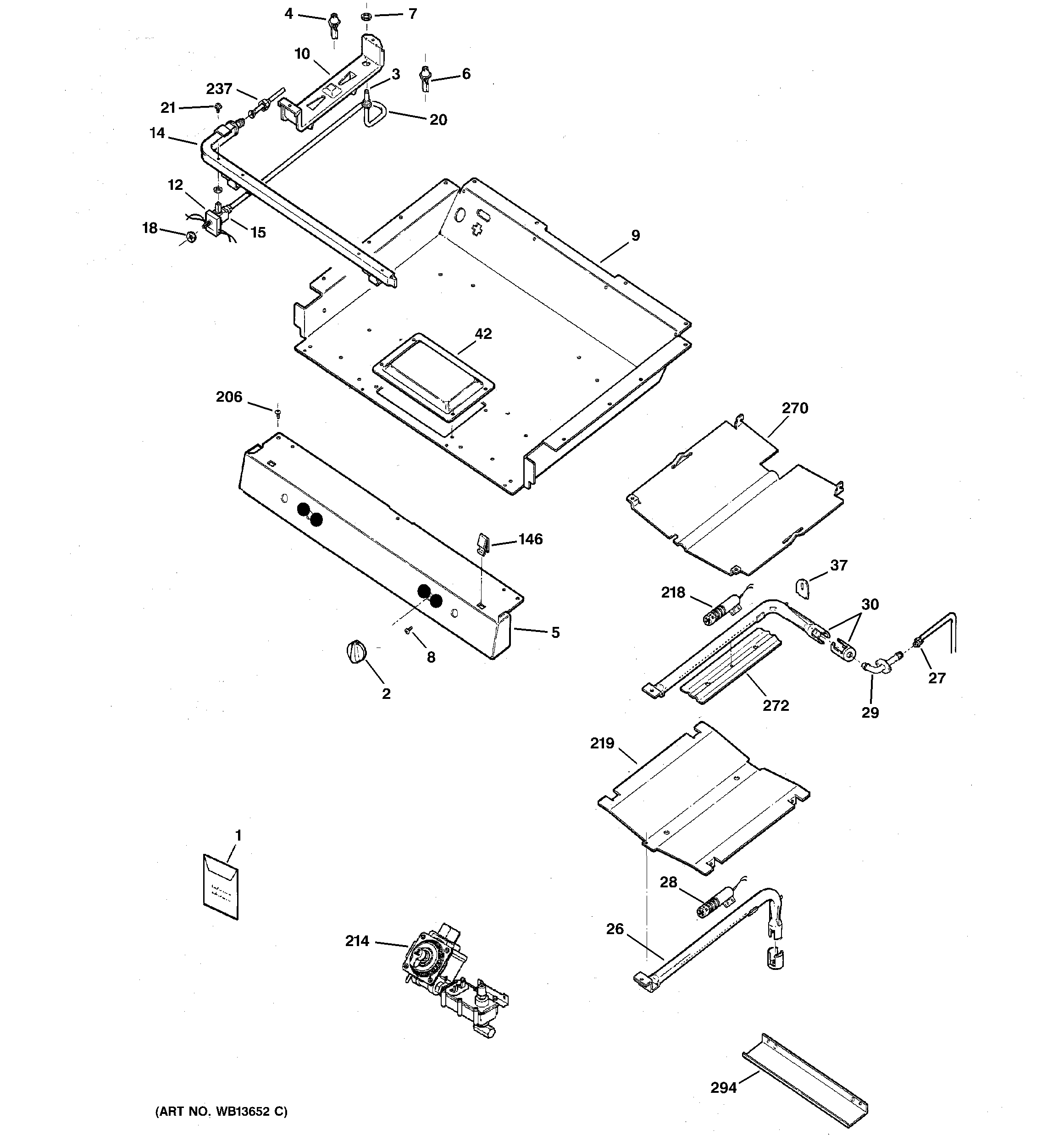 Gas & burner parts