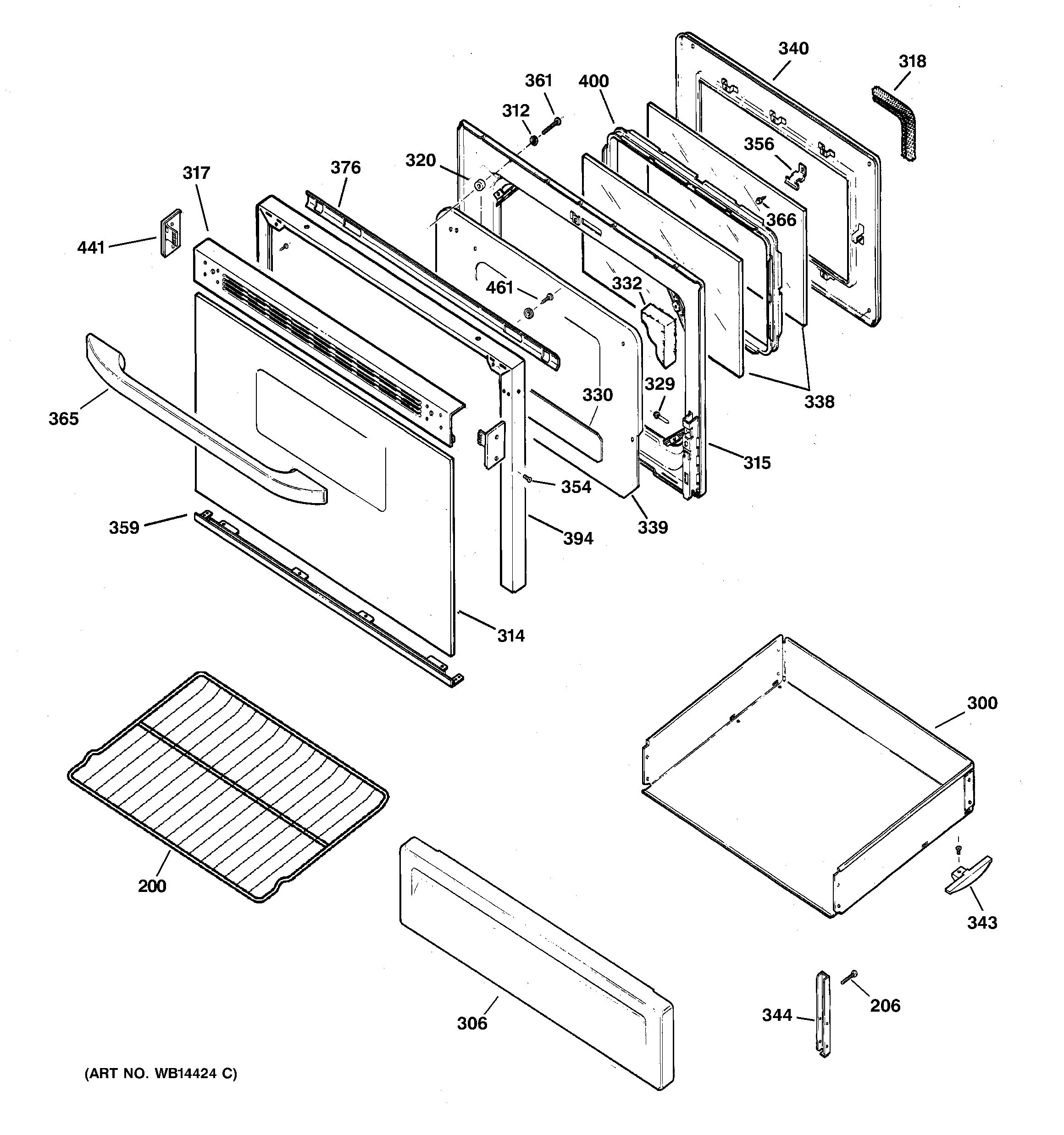 Door & drawer parts