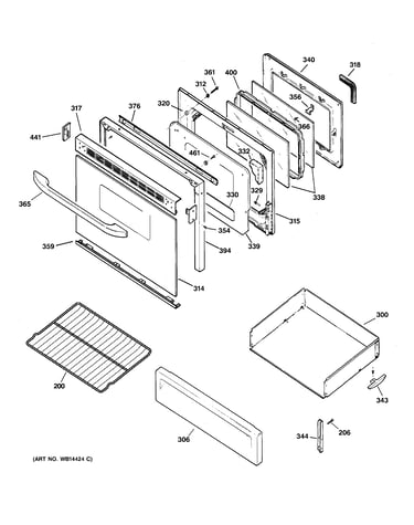 Door & drawer parts
