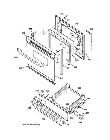 Door & drawer parts
