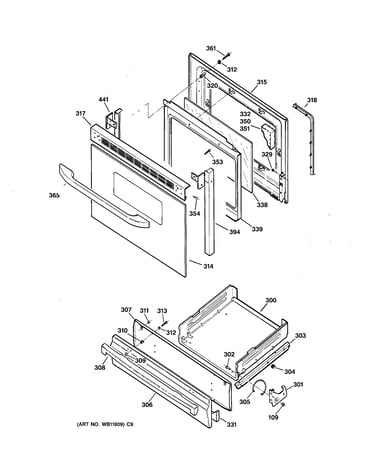 Door & drawer parts