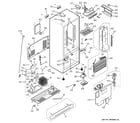 GE PFS22MIWAWW cabinet diagram