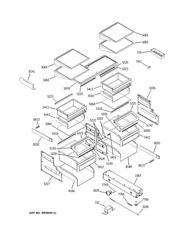 Shelves & drawers