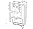 GE ZIR36NMCLH door diagram