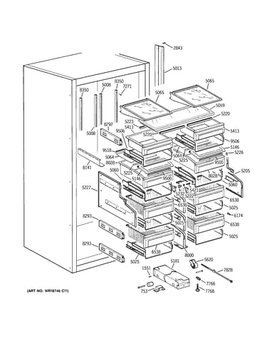 Shelves & drawers