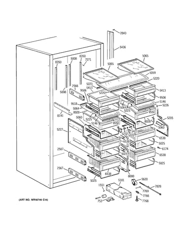 Shelves & drawers