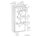 GE ZIRS36NMFRH door diagram