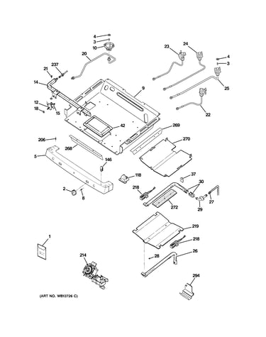 Gas & burner parts