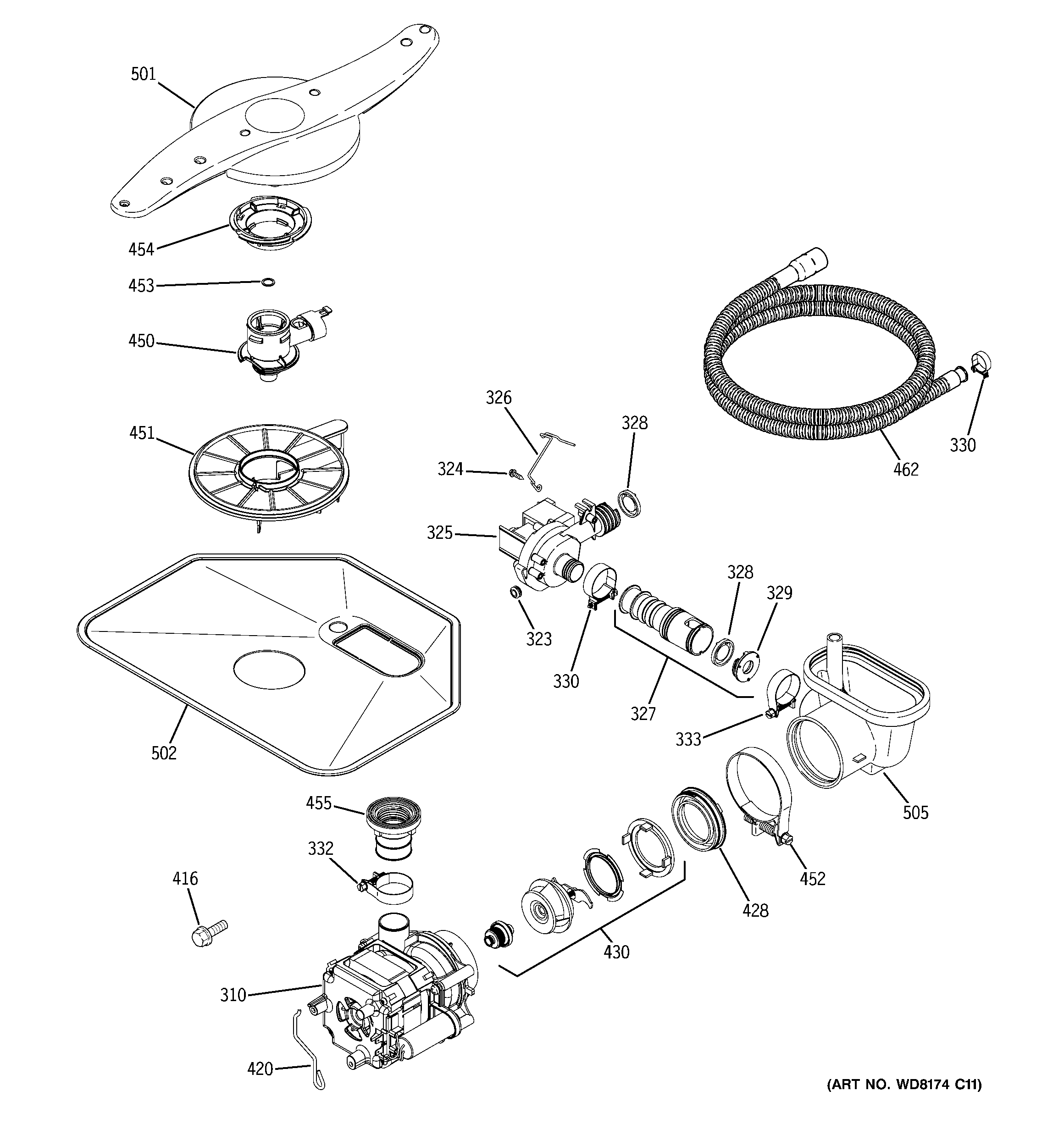 Motor-pump mechanism