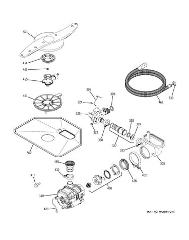 Motor-pump mechanism