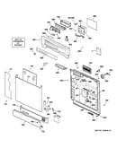 Escutcheon & door assembly