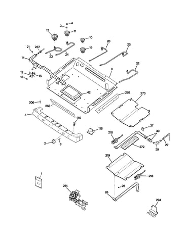 Gas & burner parts