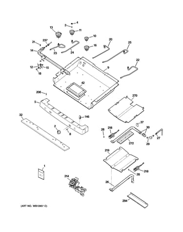 Gas & burner parts