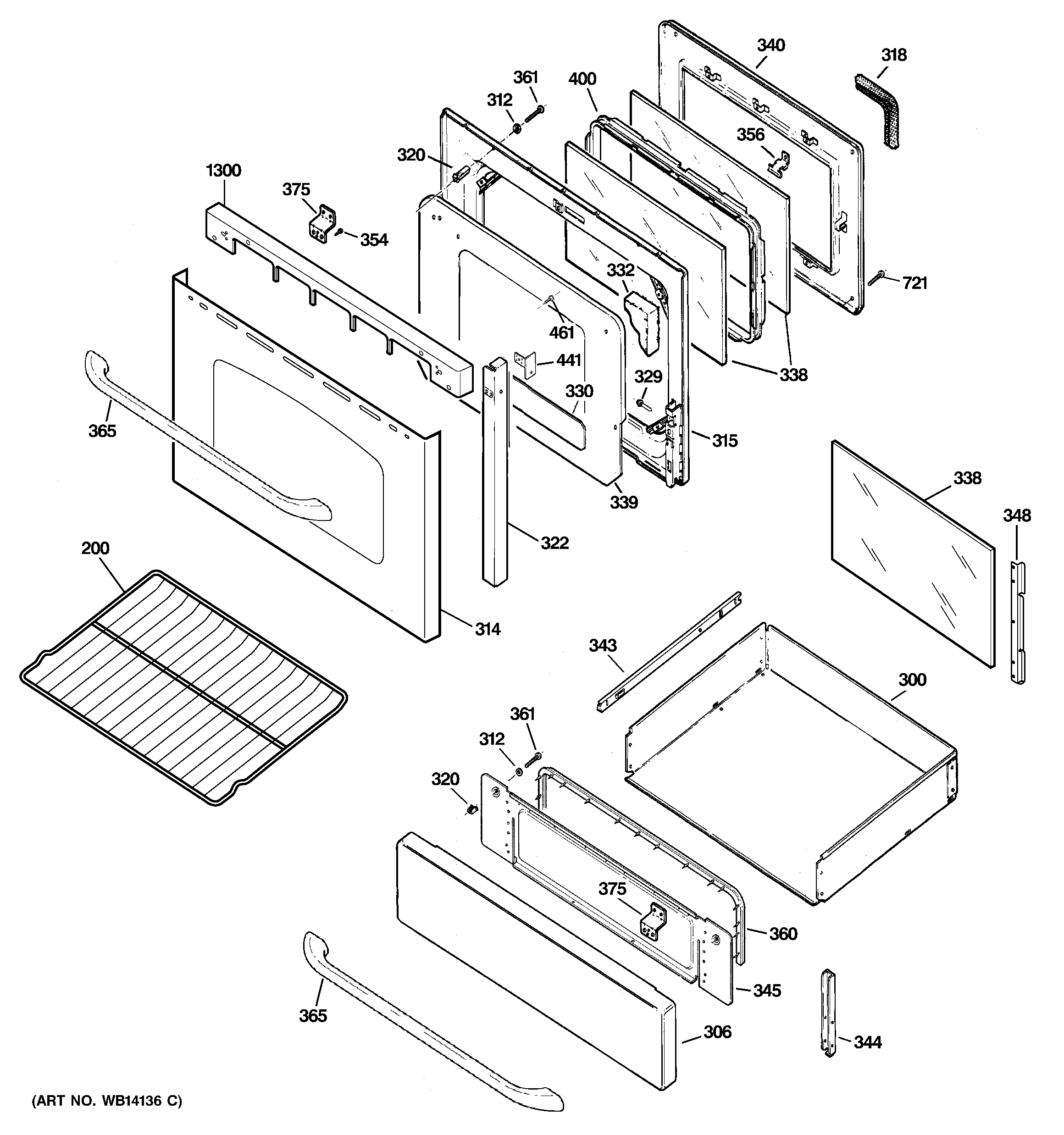 Door & drawer parts