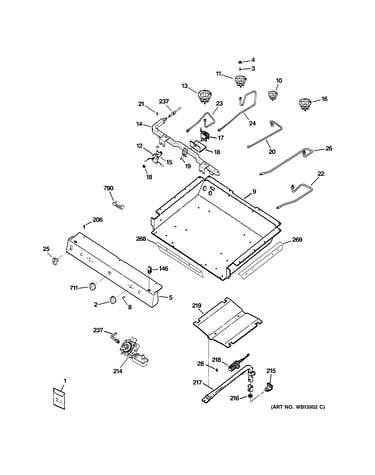 Gas & burner parts