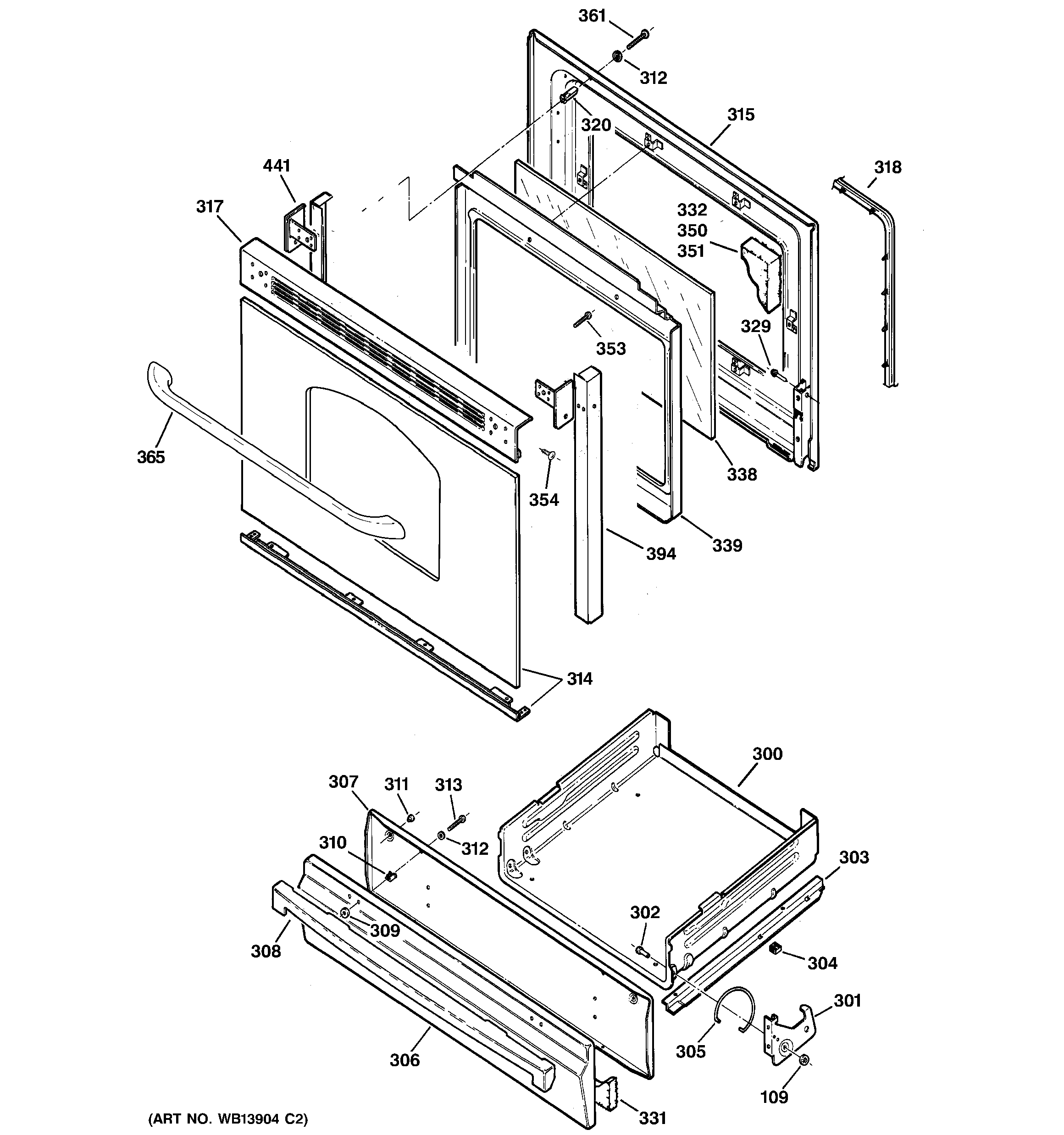 Door & drawer parts