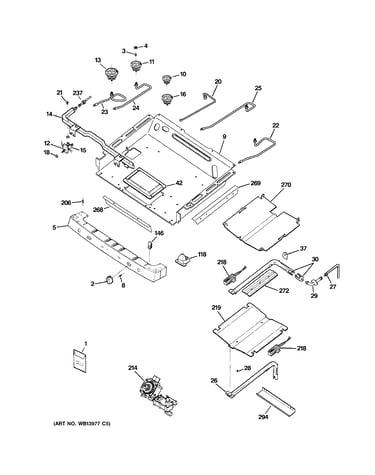 Gas & burner parts