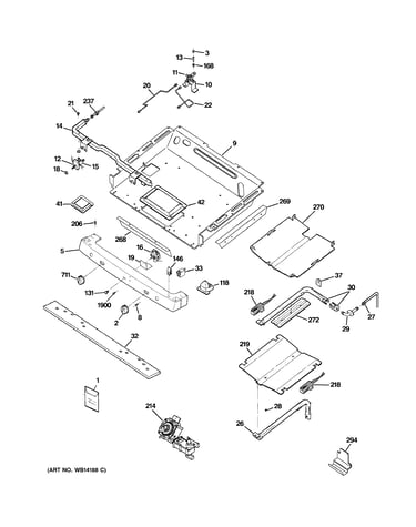 Gas & burner parts