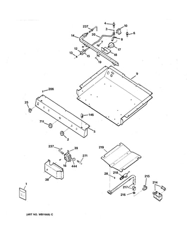 Gas & burner parts