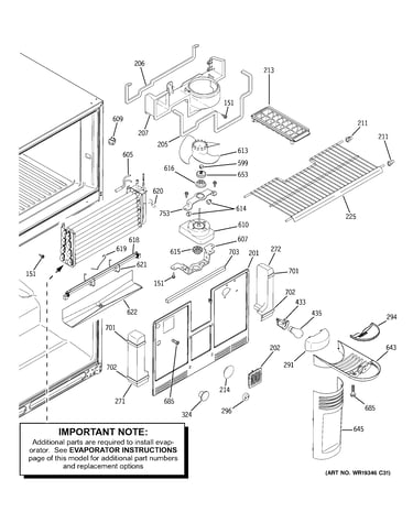 Freezer section
