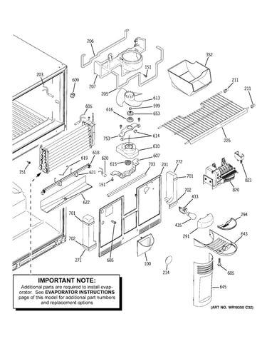 Freezer section
