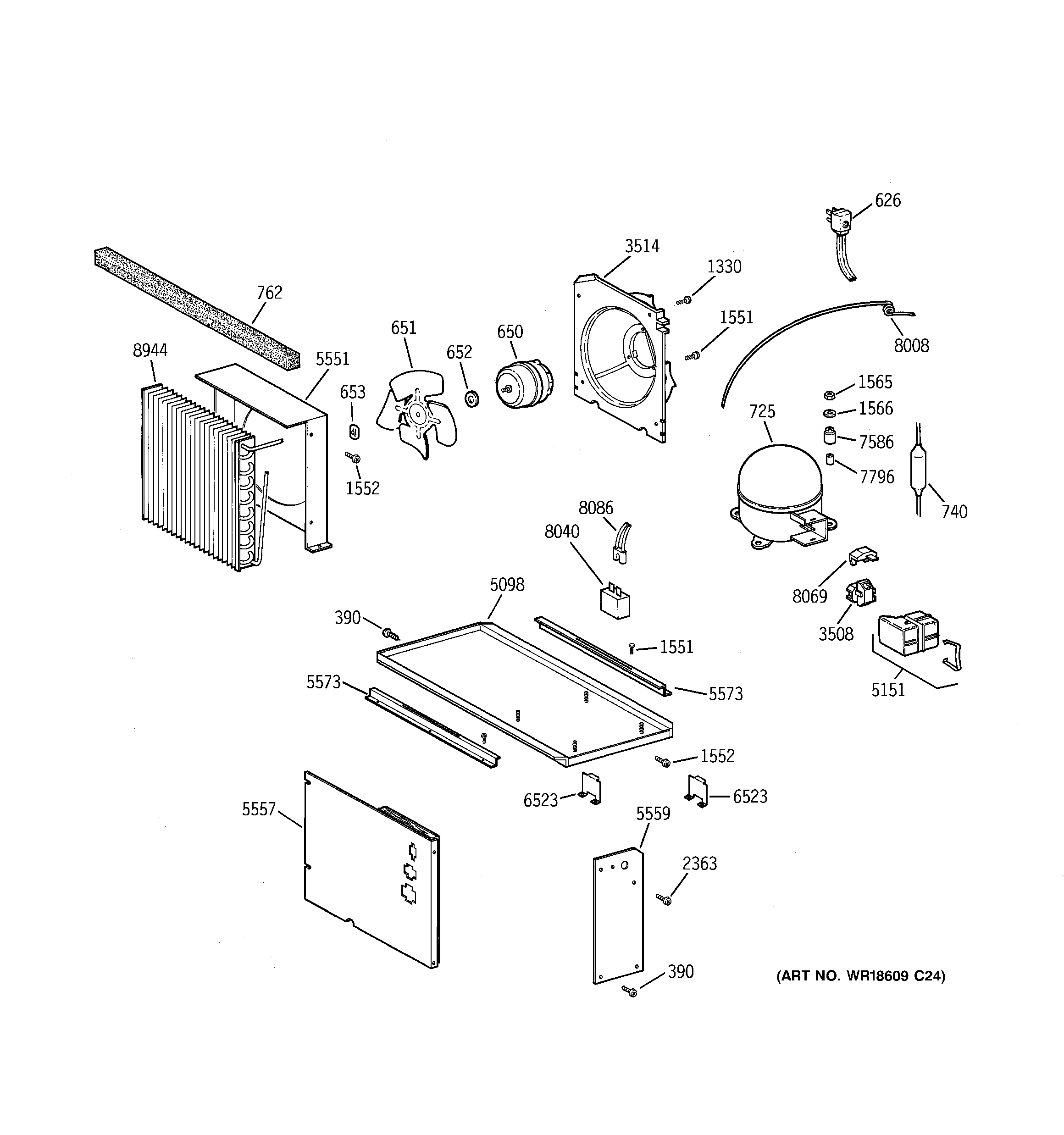 Unit parts