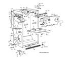 Kenmore 36378287892 cabinet parts diagram
