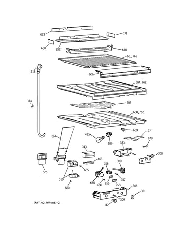 Separator compartment parts