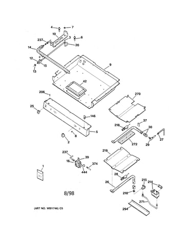 Gas burner parts