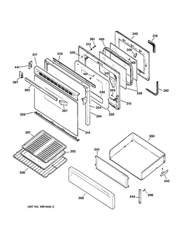 Door & drawer parts