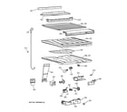 GE TBT18JABFRAA compartment separator parts diagram